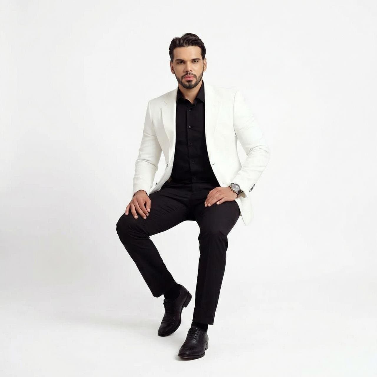 Blazer homme classique blanc