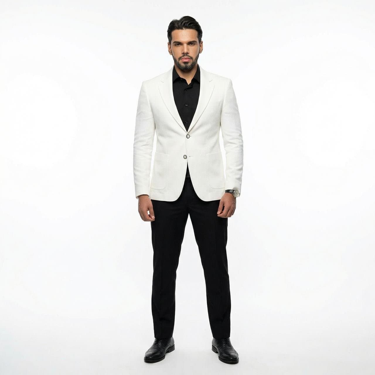 Blazer homme classique blanc