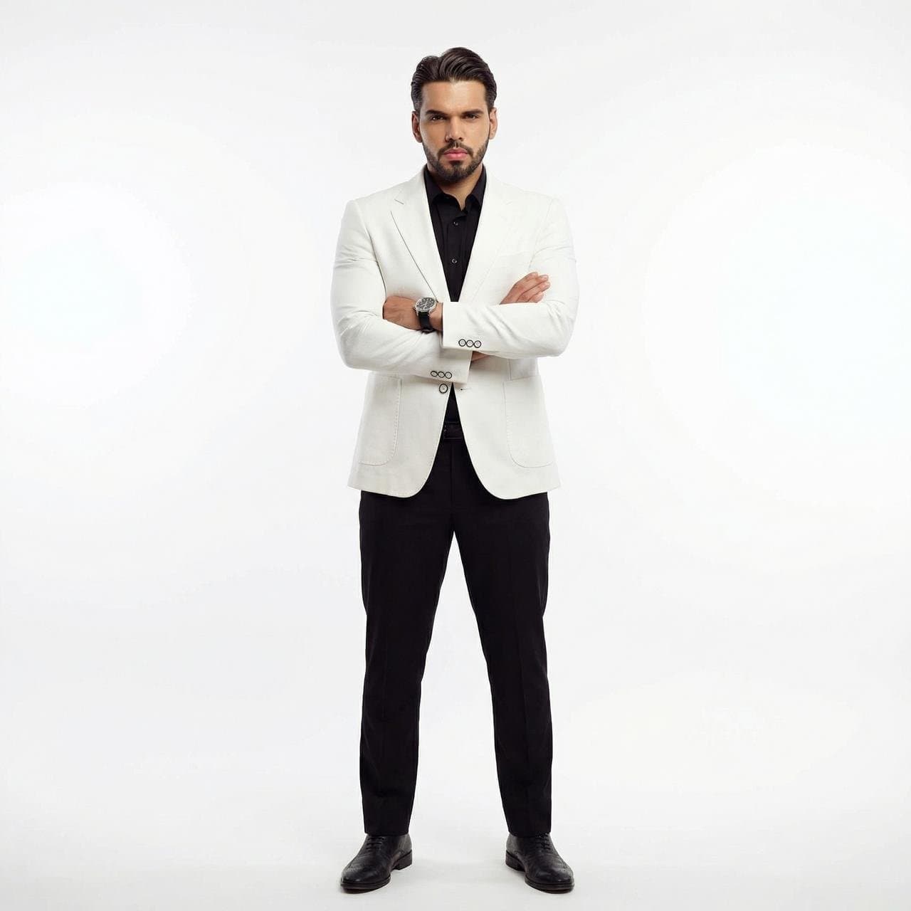 Blazer homme classique blanc