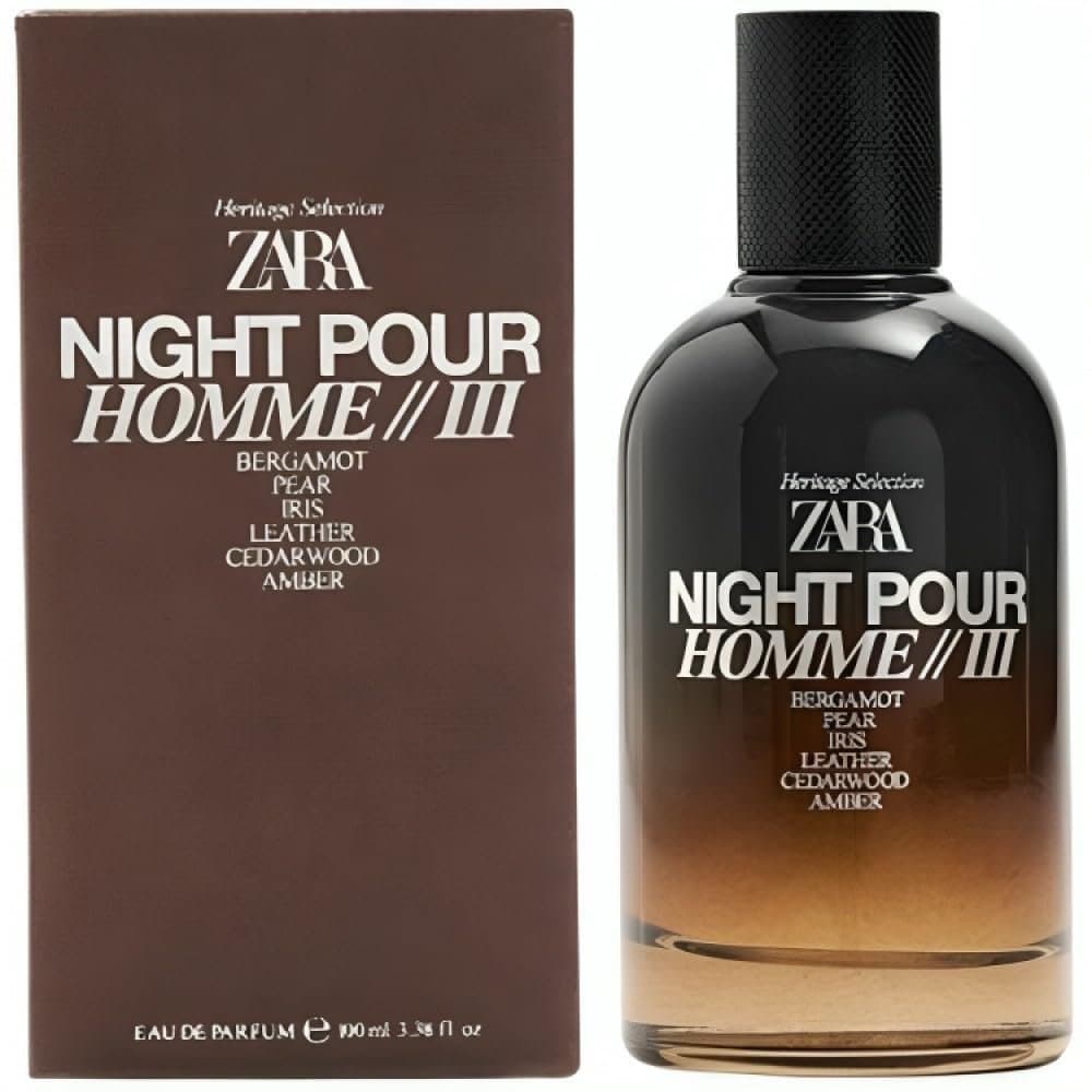 Parfum homme Zara Night Pour Homme III
