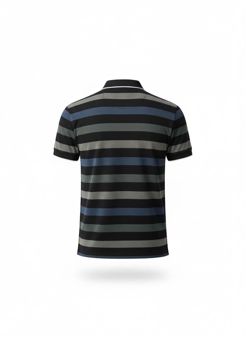 Polo rayé