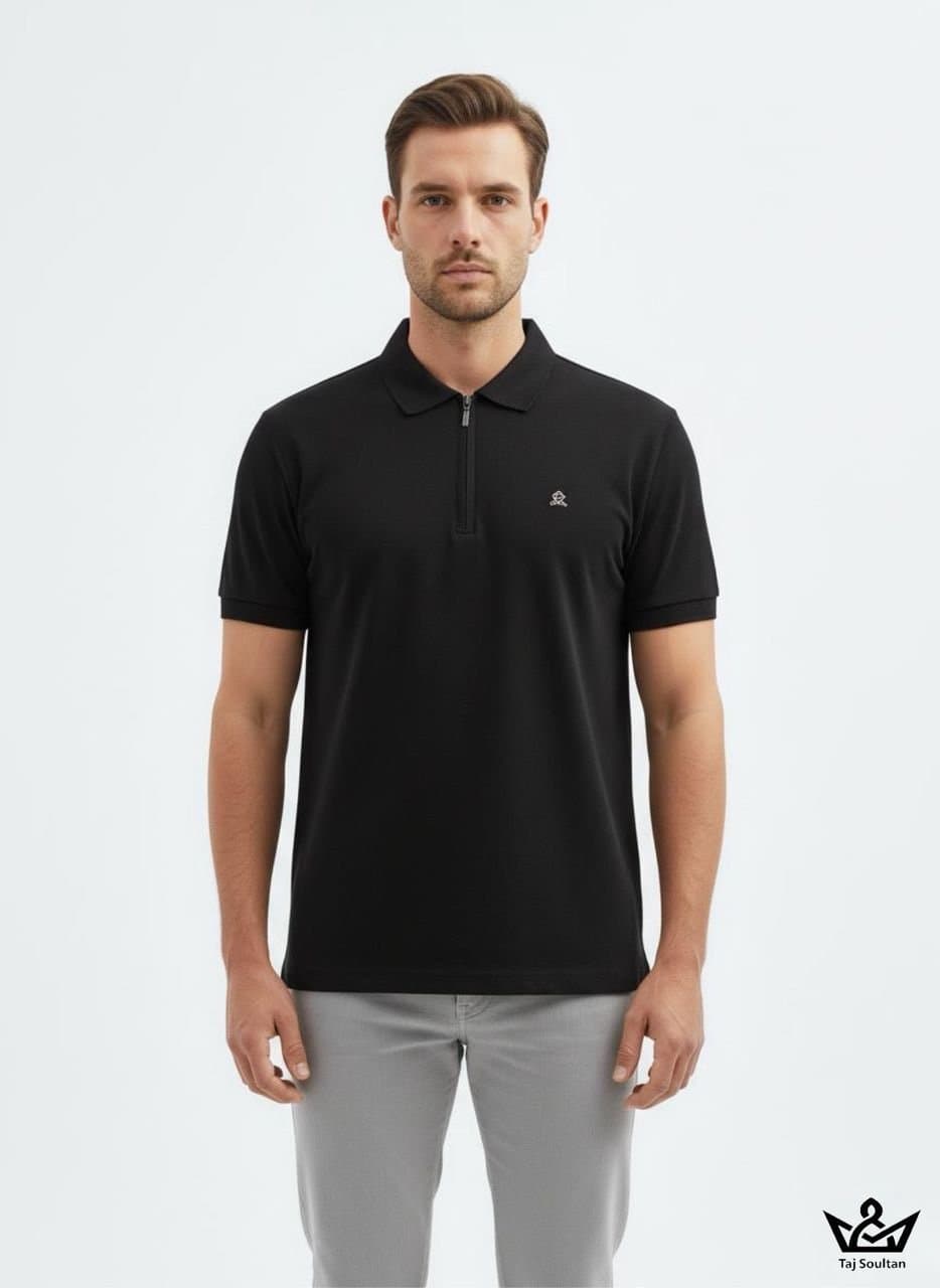 Polo homme noir