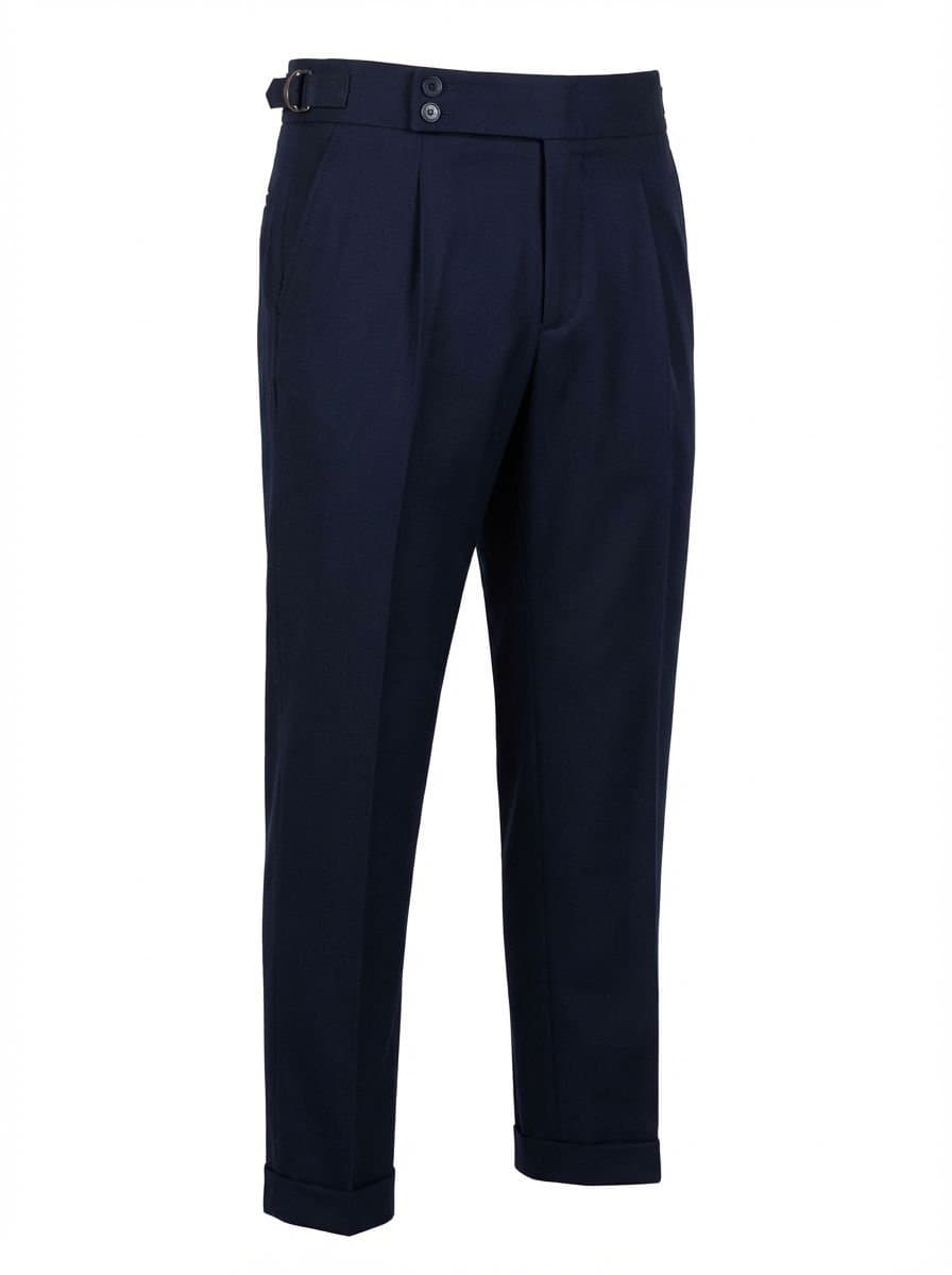 Pantalon homme taille haute