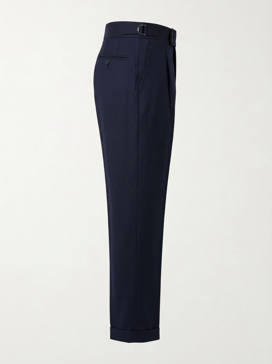 Pantalon homme taille haute