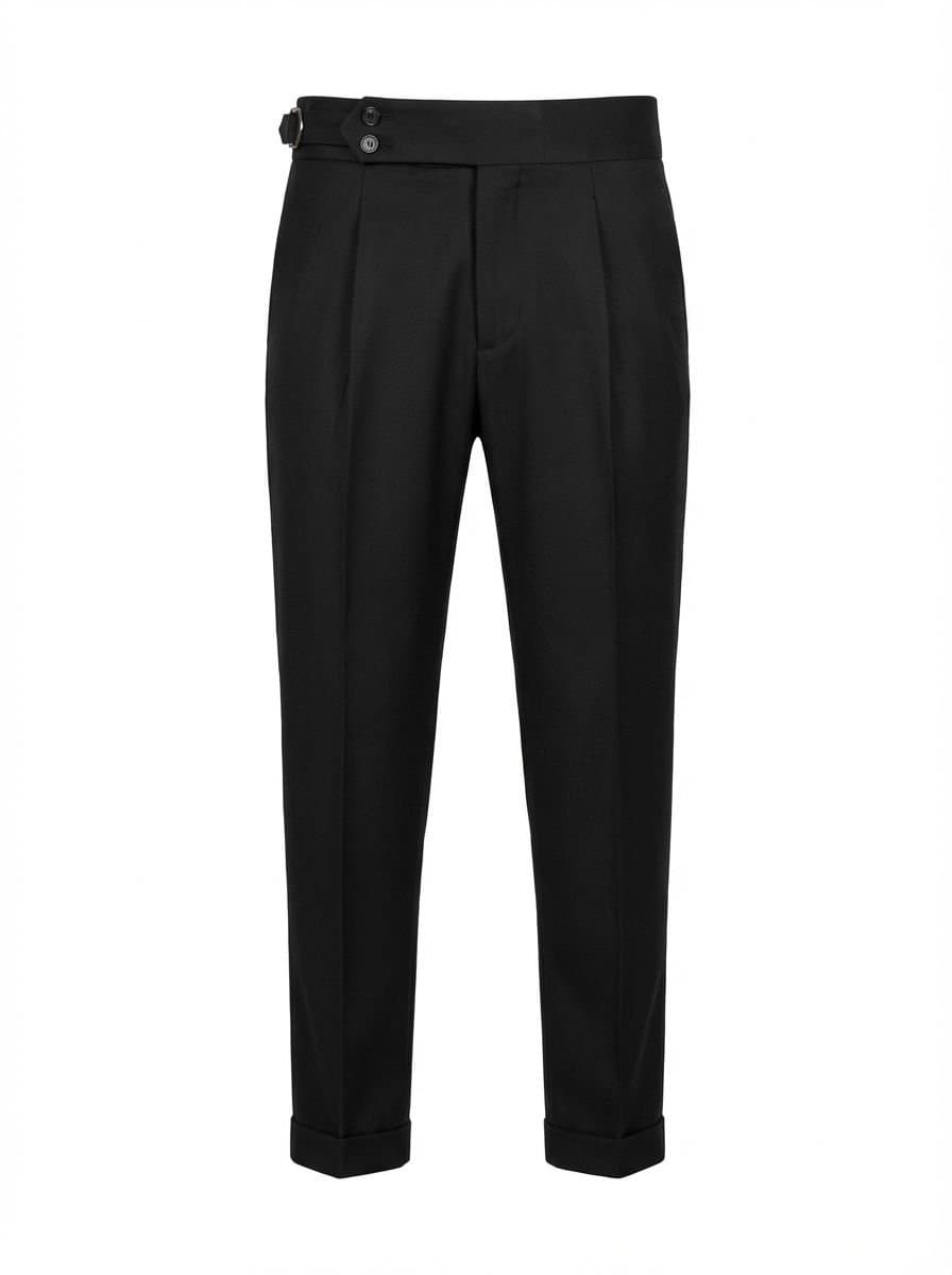 Pantalon homme taille haute