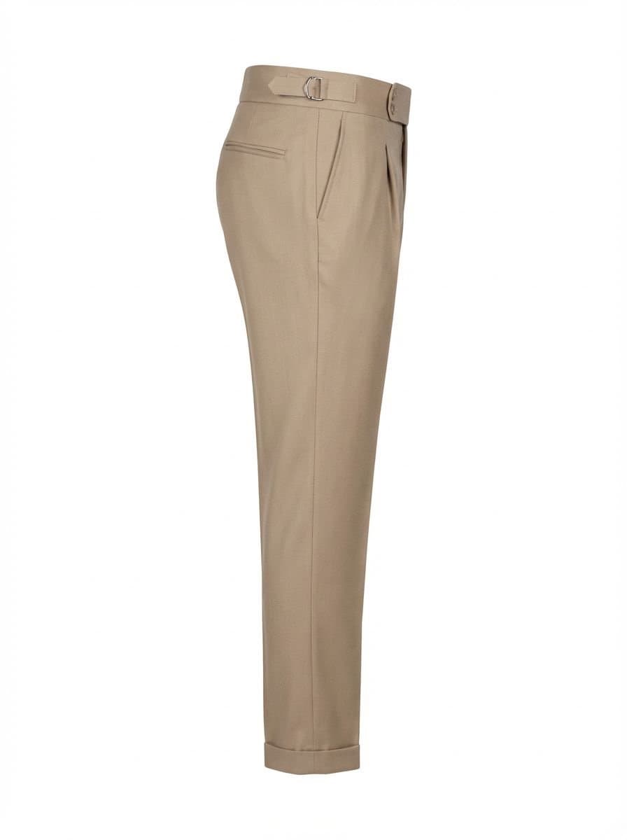 Pantalon homme taille haute