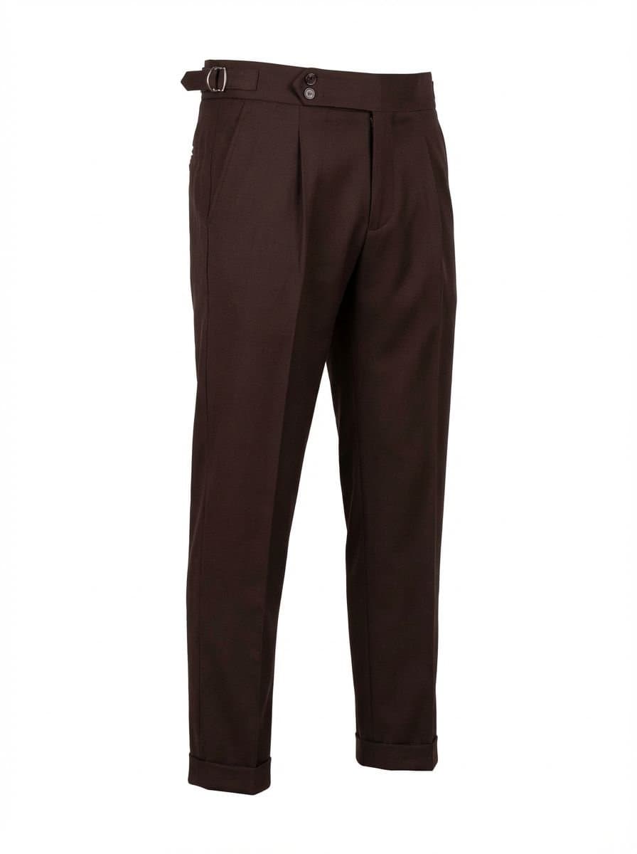 Pantalon homme taille haute
