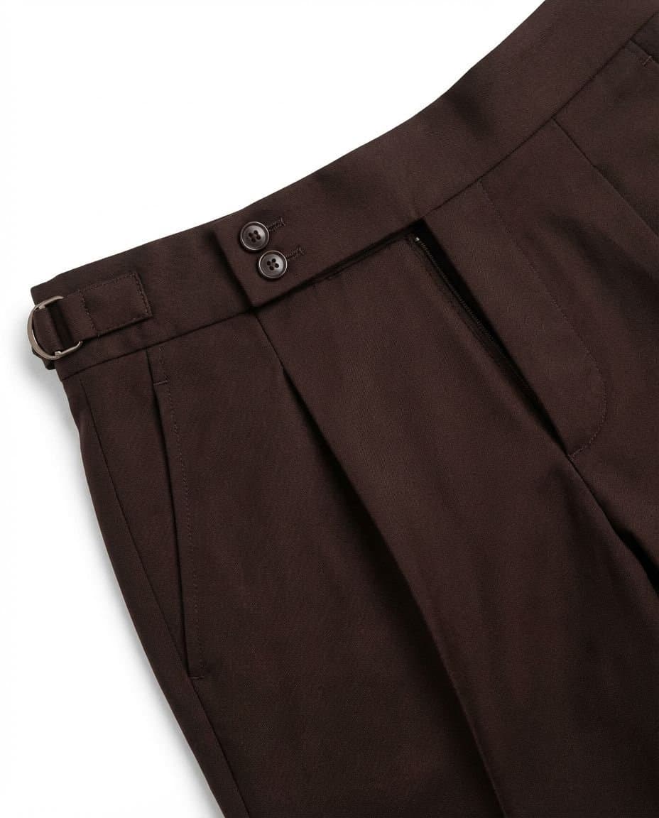 Pantalon homme taille haute