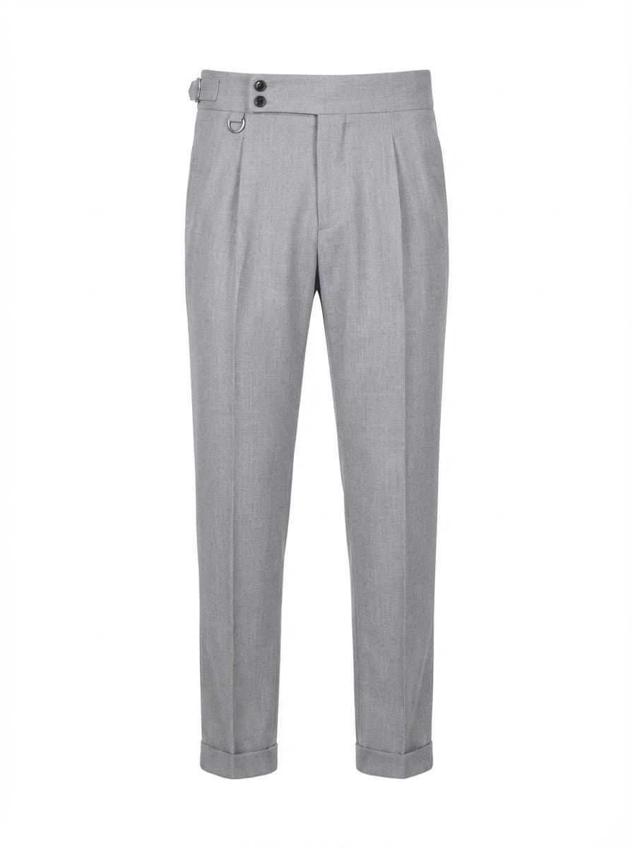 Pantalon homme taille haute