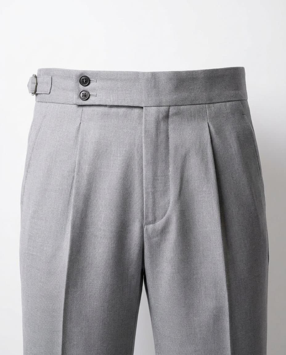 Pantalon homme taille haute