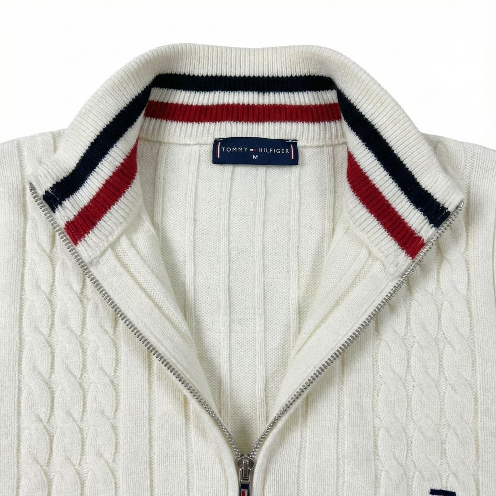 Pull homme en laine à demi-zip