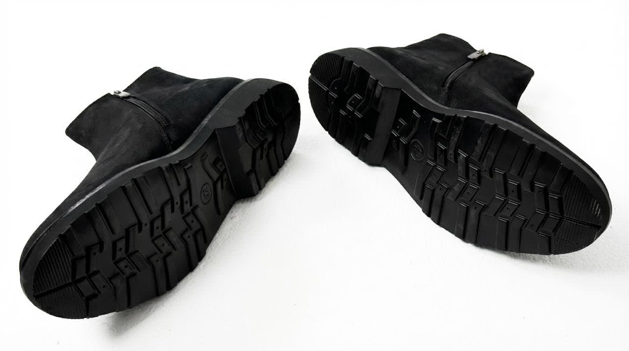 Bottes en cuir pour homme