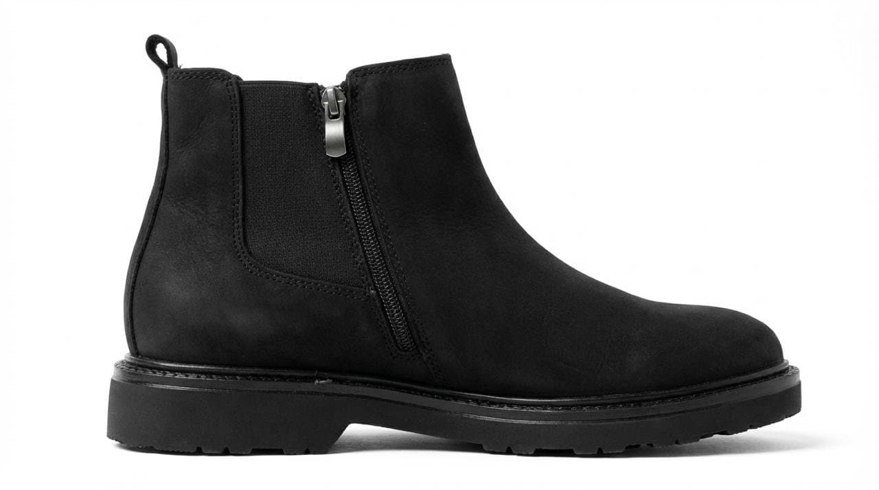 Bottes en cuir pour homme