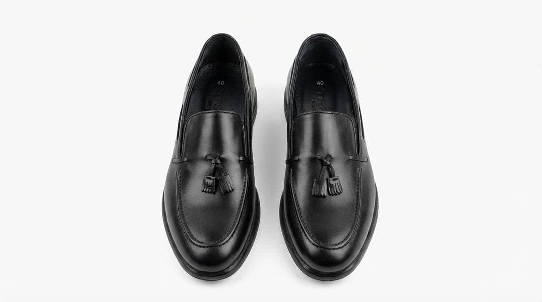 Mocassins homme à pampilles