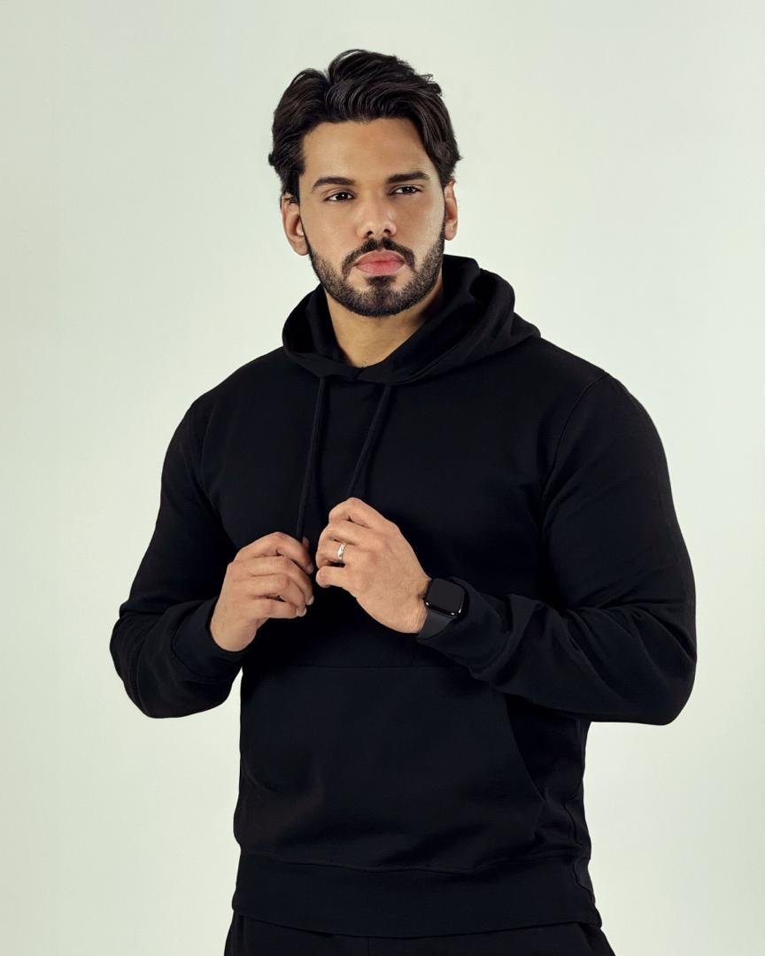 طقم هودي رجالي قطني - الصورة 2