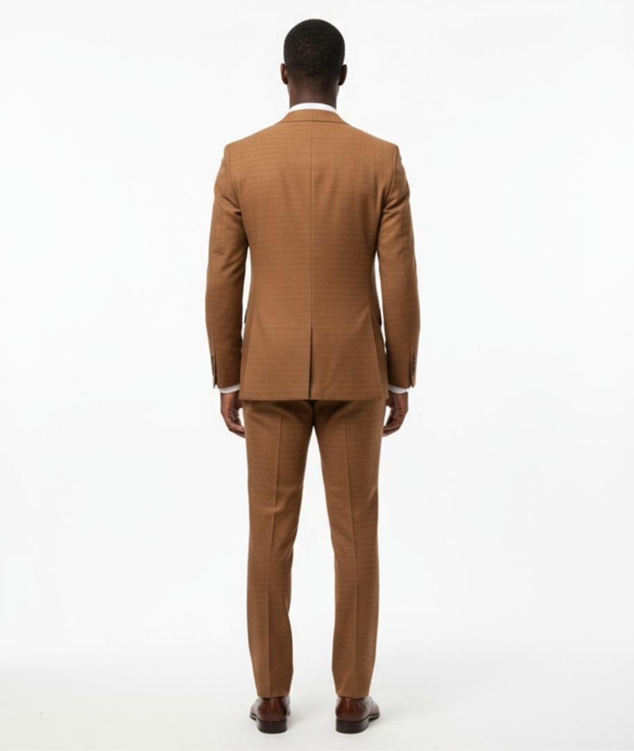 Costume Turc de Luxe Couleur Caramel - الصورة 5