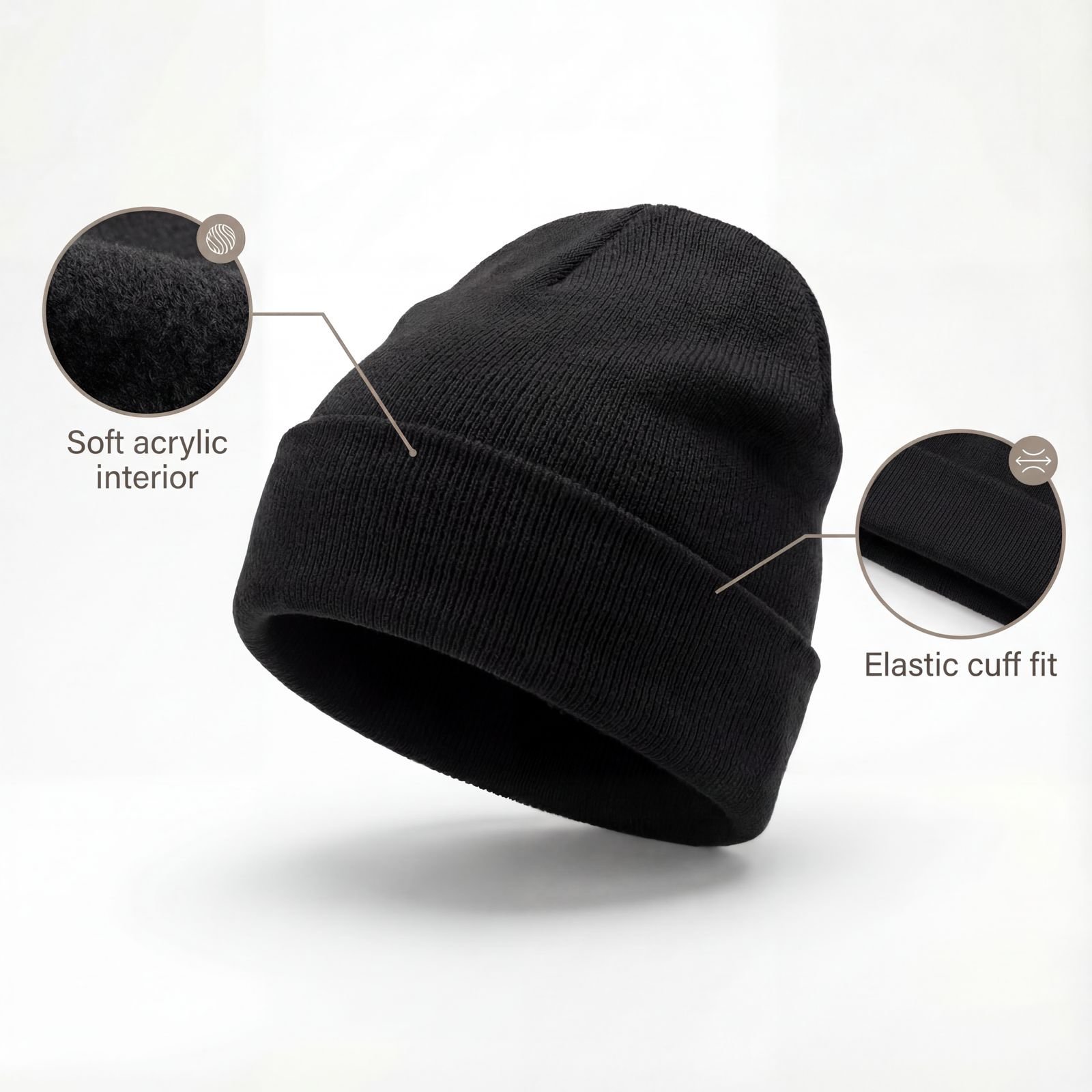 قبعة شتوية - الصورة 3