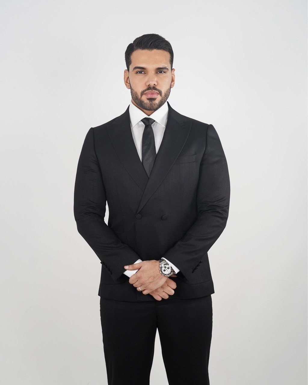 Costume noir pour homme